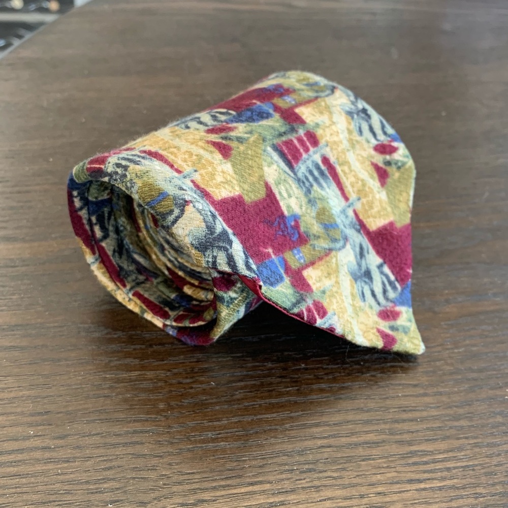 Vintage Ermenegildo Zegna Silk Tie